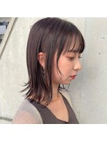 アトリエ フェム(atelier.fem)&nbsp;抜け感ある外ハネミディアム