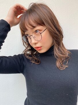 ゼンコー キチジョウジ シェール(ZENKO KICHIJOJI chere) *透明感マロンベージュ*グラデーションカラー/ミディアム/20代