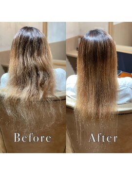 フィールド(field) 7髪質改善ストレートコース☆トリートメント/縮毛矯正/髪質改善