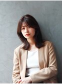 大人クールシースルーバング