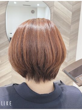 エンハンスヘアー(En hance hair) ブラウン×くびれボブ