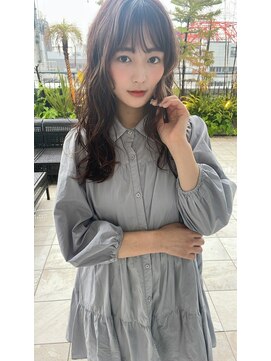 トゥーリ 春日店(tuuli) tuuli☆30代40代ペールベージュ切りっぱなしロング 102