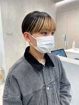 フィルムス 渋谷(FILMS)&nbsp;シースルーマッシュ/韓国/メンズ/メンズカット/ブリーチ/眉毛