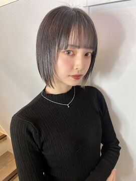 ミリア(MILIA) 幼く見えない大人ガーリーボブ