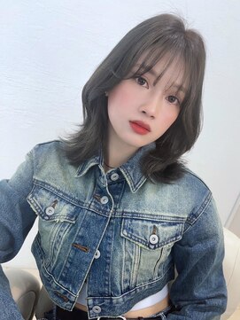 オーロ 緑地公園店(ORO) *大人ガーリーレイヤーミディ/ワンホン韓国