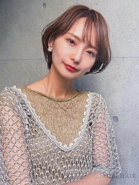 オーブ ヘアー ブルーム 西新店(AUBE HAIR bloom) 20代・30代_丸みショート