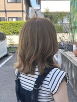 ヘアーアンドエステ ハラダ 滝ノ水店(Hair&Esthe Harada) 韓国風ボブ/ベージュカラー