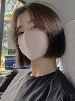 ナループロア ルームー(Nalu pu loa ROOMOO)&nbsp;ゆるまきタッセルカット/タッセルカット/タンバルモリ/韓国ボブ