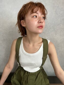 シャルヘアーデザイン(Shall hair design) orange brown