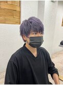 マッシュパーマメンズ似合わせカットラベンダー所沢練馬