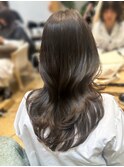 10代20代30代40代透明感カラーレイヤーカットグレージュ