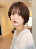 最新トレンド 丸みショート say.重政 マッシュショート