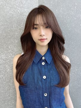 ロンドイディールバンダイ 新潟万代(Lond ideal) レイヤーカット×韓国くびれヘア　（新潟万代）