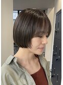 ミニボブ&カーキアッシュ