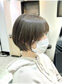 ショートボブ/丸みショート/長めショート
