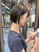 ミィ 表参道(mee.)&nbsp;黒髪/ボブウルフ/ネビージュ/小顔/ワンレン/髪質改善/前髪