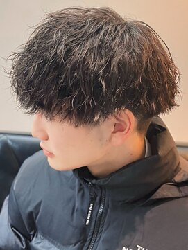 バース バイ ハピネス(BIRTH by happiness) 奈良緩め縦落ちツイストスパイラルパーマ　ツイスパ