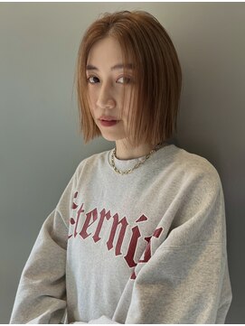 ジーナ 渋谷神南(Zina) orange brown Bob