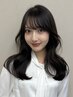 【学割U24】顔周りレイヤー☆韓国風カット＋透明感カラー＋艶トリートメント 