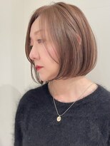 ゴカン バイ ジル ブラン 名古屋(Gokan by JIL BLAN) ハイライトバレイヤージュダブルカラーボブカット30代40代