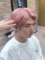 ゼスト 三鷹店(ZEST) メンズカラーも得意☆ホワイトピンクカラー◎