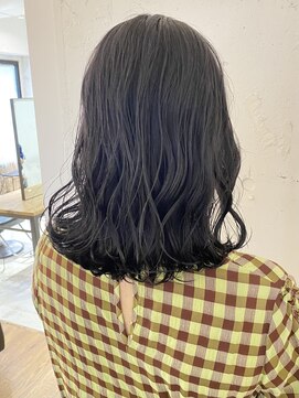 カウチ 板橋本町店(kauti) 地毛風カラー×肩下のミディアム!