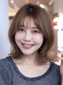 ドットハリス(.Hallis) レイヤーボブ/レイヤーカット/くびれレイヤー/韓国風ヘア