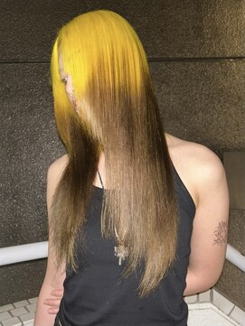 イエナ 渋谷(IENA) シャギーウルフバタフライレイヤーカットダブルカラー