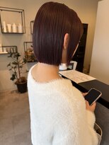 メデル(mederu) ブリーチなしカラーカシスレッドカラー暖色カラー20代30代40代