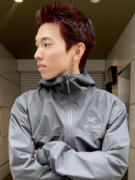 トッド(tod) men's/◎アップバングメンズショート/スパイキー/メンズカラー