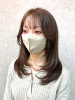 ヘルツ(Hz)&nbsp;レイヤーカット/ショコラベージュ/ショコラグレージュ