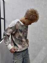 カイ(X)&nbsp;スパイキーショート/ブリーチカラー