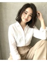 アン センター南(un) ◆くびれゆるふわ小顔ボブ【ミルクブラウン/ダークパープル】