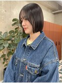 ミニボブ/レイヤーカット/ダブルカラー/ブリーチ/栄r84