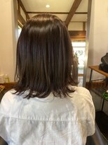 サトシオダクラ(SATOSHI ODAKURA)&nbsp;外ハネくびれ×艶ブラウン