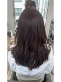 髪質改善×艶感パープルブラウン