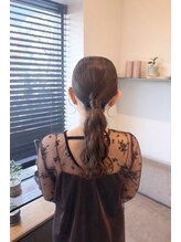 特別な日を華やかに彩るヘアセット【元住吉/ヘアセット/カチモリヘア/タイトヘア/シニヨン/ハーフアップ】