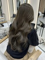 ReFa認定プレミアムサロン 全席個室美容室 Zina ガーデンズ千早【6/27OPEN(予定)】&nbsp;透明感オリーブグレージュ 千早 美容室