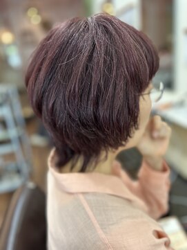 髪師 ケンジロウ(Kenjiro) 短いけどウルフカット！