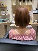 切りっぱなしボブ
