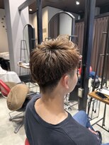 ポリッシュヘアーメイク 金町店(POLISH hair make) スパイキーショート ミルクティーカラー