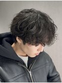 シャドウパーマ　韓国風パーマ　ルーズパーマ
