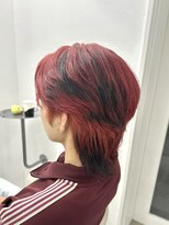 ギア(GEAR.)&nbsp;ハイトーンメンズ必見！！レッド×ローライトカラー♪