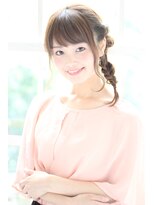 [K-two銀座]スウィートカール夏のヘアアレンジ