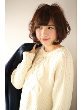 ヘアー アトリエ トゥルー(hair atelier true) true矢尾板☆小顔に見える王道モテボブ☆