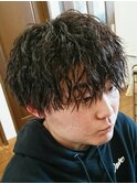 メンズデザインパーマ