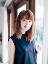 エマージュ 橋本(Emerge)&nbsp;クセ毛風無造作ミディアムウェーブ[橋本駅]