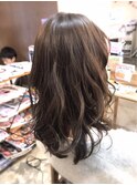 ◎ミディアム×ピンクベージュ
