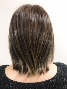 ヘアーサロン シバノ(Hair Salon SHIBANO) カラーデザイン、ベージュマット