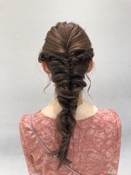 ネオリーブギンザ 銀座店(Neolive GINZA) neolive ginza 編みおろしヘアセット